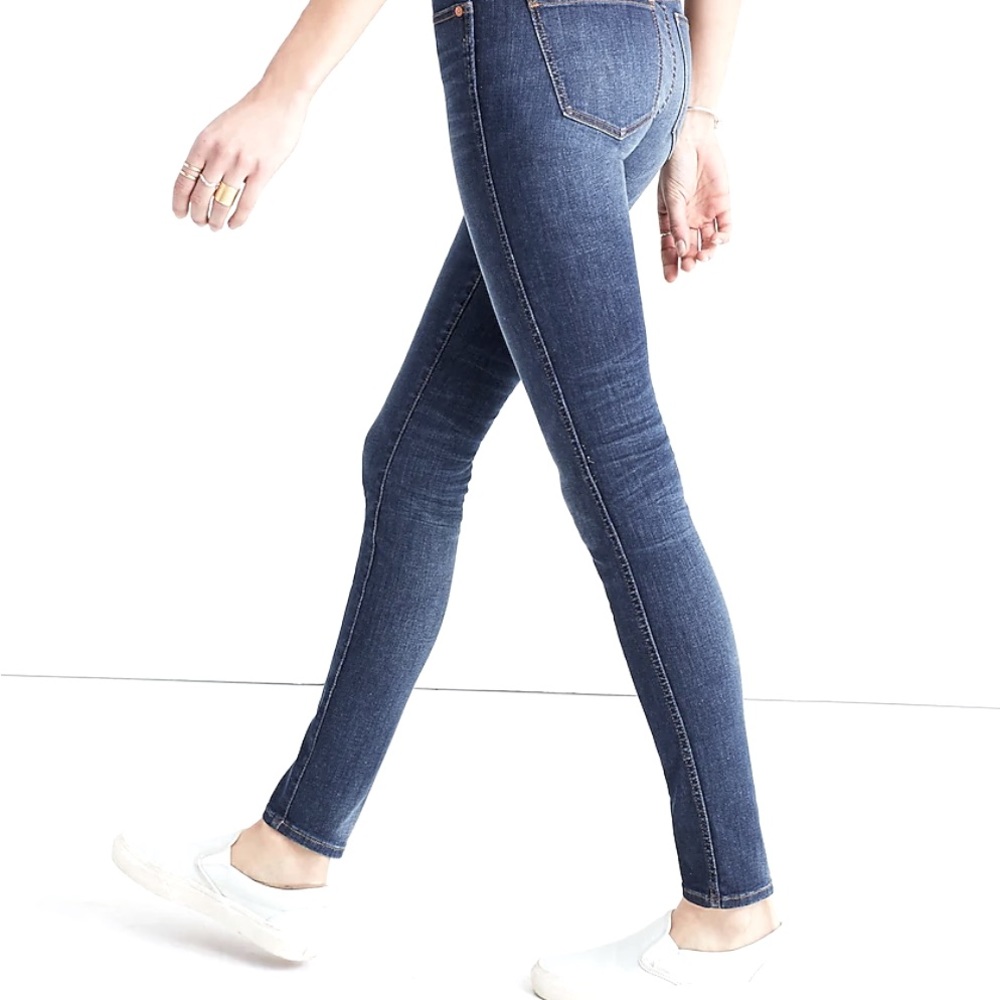 Madewell button fly jeans 9” mid-rise skinny crop size 23